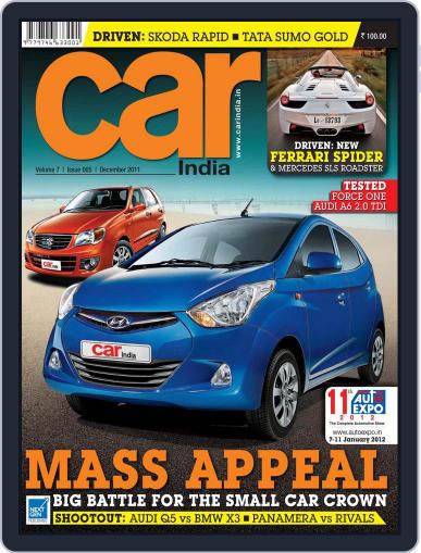 Car India December 9th, 2011 Digital Back Issue Cover