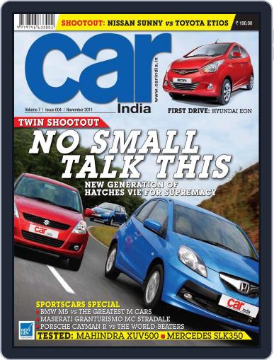 Car India November 10th, 2011 Digital Back Issue Cover
