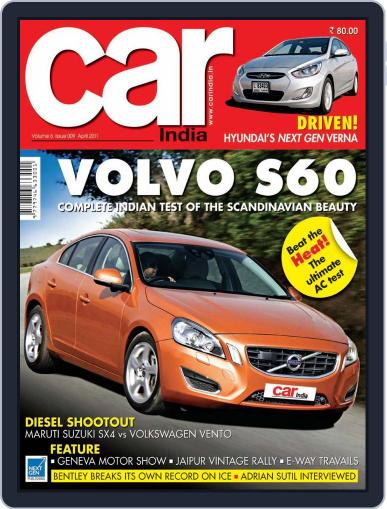 Car India April 7th, 2011 Digital Back Issue Cover
