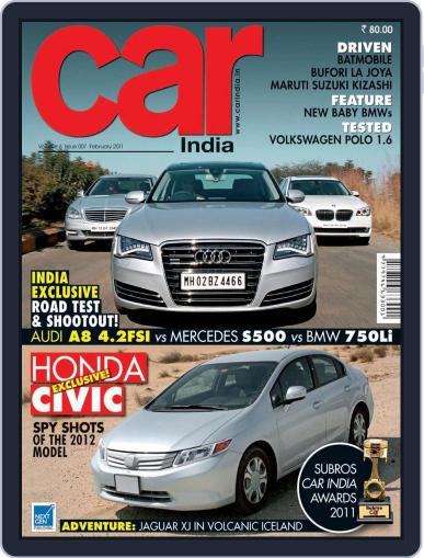 Car India February 22nd, 2011 Digital Back Issue Cover