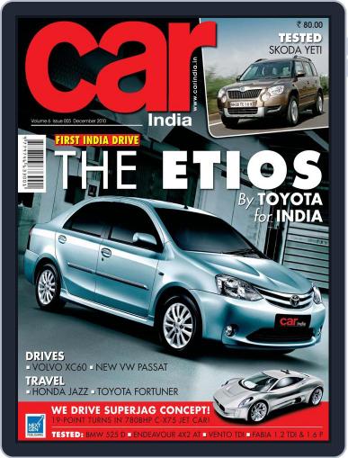 Car India December 9th, 2010 Digital Back Issue Cover