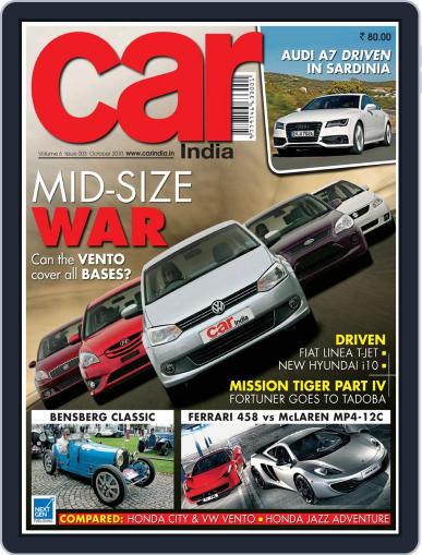 Car India October 8th, 2010 Digital Back Issue Cover
