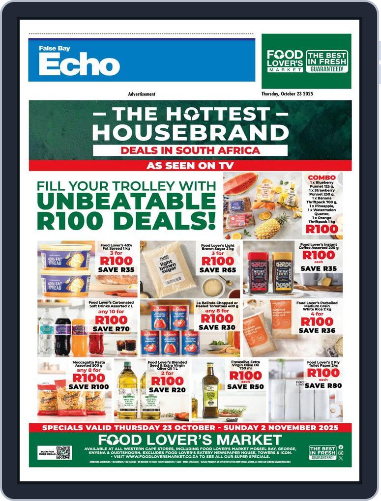 False Bay Echo (Digital) Subscription