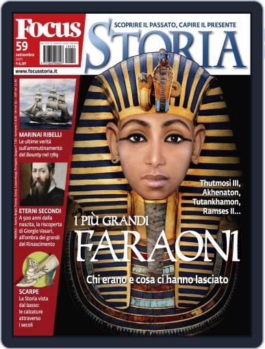 Focus Storia September 5th, 2011 Digital Back Issue Cover