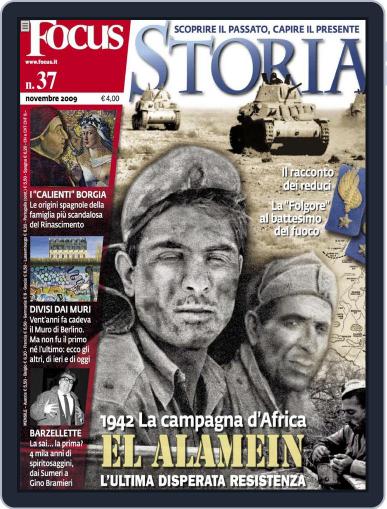 Focus Storia November 5th, 2009 Digital Back Issue Cover