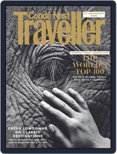 Conde Nast Traveller UK (Digital) October 1st, 2018 Issue Cover