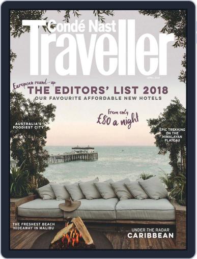 Conde Nast Traveller UK (Digital) April 1st, 2018 Issue Cover