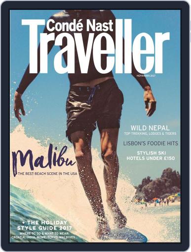 Conde Nast Traveller UK (Digital) November 1st, 2017 Issue Cover
