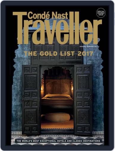 Conde Nast Traveller UK January 1st, 2017 Digital Back Issue Cover