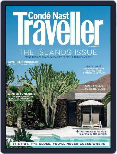 Conde Nast Traveller UK December 1st, 2016 Digital Back Issue Cover