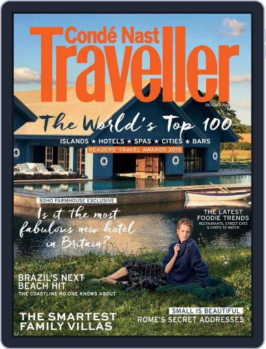 Conde Nast Traveller UK (Digital) September 30th, 2015 Issue Cover