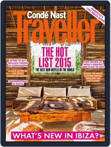 Conde Nast Traveller UK April 1st, 2015 Digital Back Issue Cover