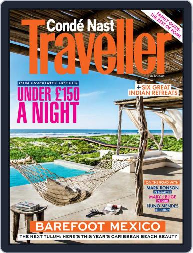 Conde Nast Traveller UK February 6th, 2015 Digital Back Issue Cover