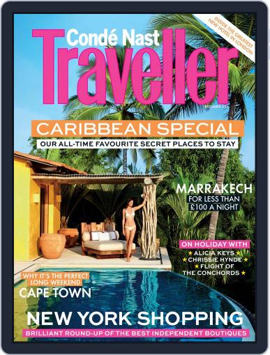Conde Nast Traveller UK November 2nd, 2014 Digital Back Issue Cover