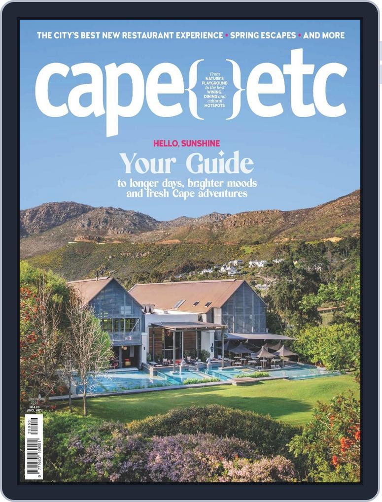 Cape Etc September 22nd, 2025 Digital Back Issue Cover