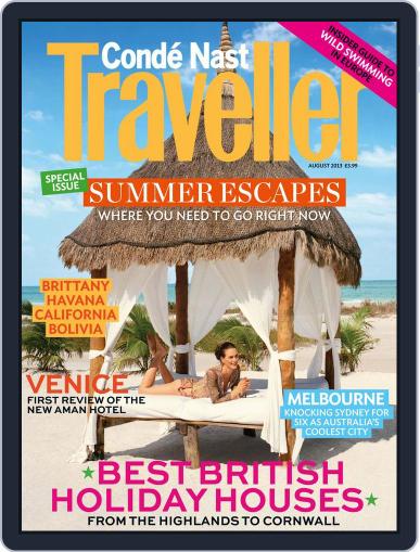 Conde Nast Traveller UK July 3rd, 2013 Digital Back Issue Cover