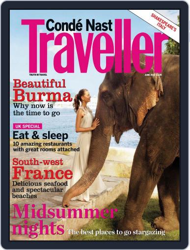 Conde Nast Traveller UK May 9th, 2012 Digital Back Issue Cover