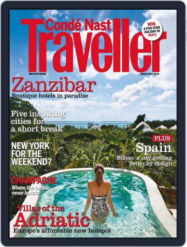 Conde Nast Traveller UK February 3rd, 2012 Digital Back Issue Cover
