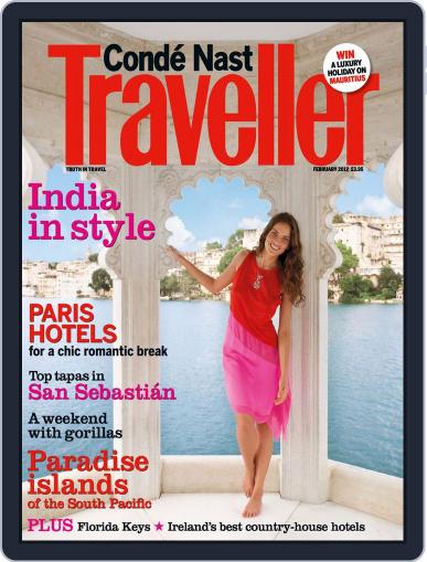Conde Nast Traveller UK January 11th, 2012 Digital Back Issue Cover