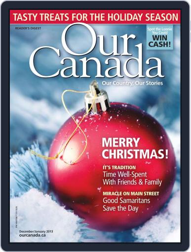 Our Canada November 19th, 2012 Digital Back Issue Cover