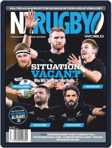 NZ Rugby World April 1st, 2019 Digital Back Issue Cover