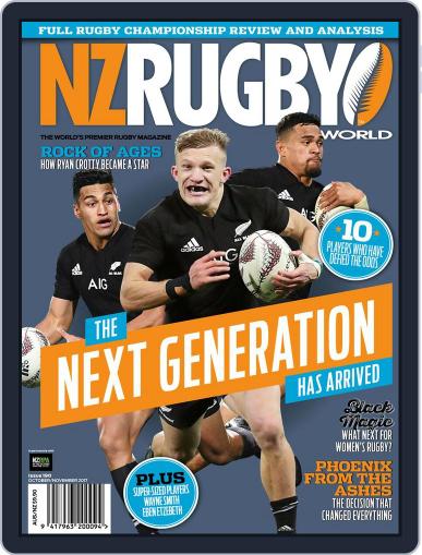 NZ Rugby World October 1st, 2017 Digital Back Issue Cover