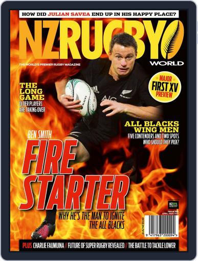 NZ Rugby World April 1st, 2017 Digital Back Issue Cover