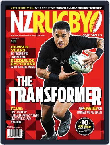 NZ Rugby World October 1st, 2016 Digital Back Issue Cover