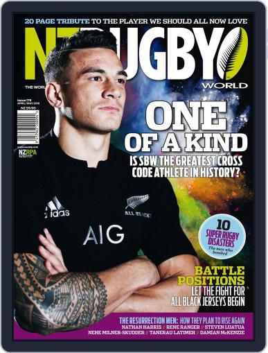 NZ Rugby World April 14th, 2016 Digital Back Issue Cover