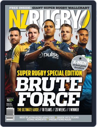 NZ Rugby World January 31st, 2016 Digital Back Issue Cover