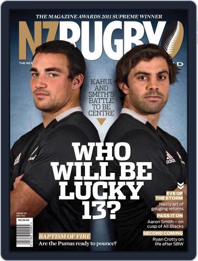 NZ Rugby World April 30th, 2012 Digital Back Issue Cover