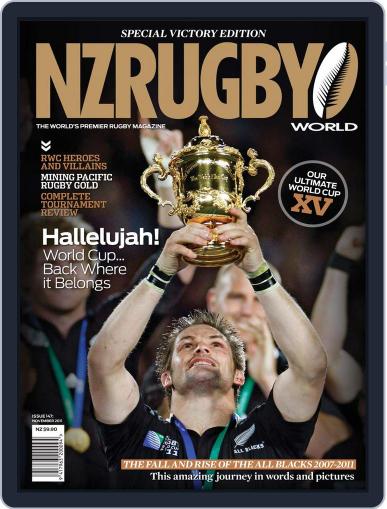 NZ Rugby World November 2nd, 2011 Digital Back Issue Cover