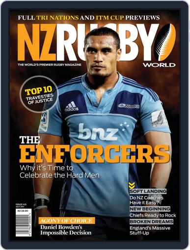 NZ Rugby World July 3rd, 2011 Digital Back Issue Cover