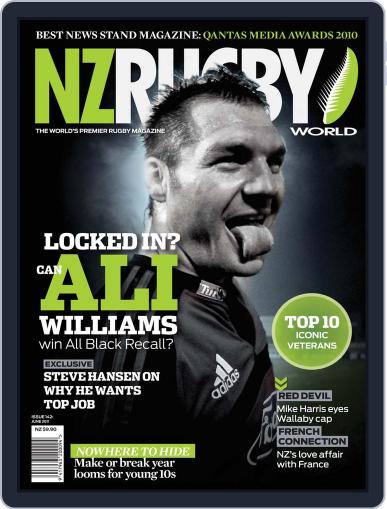 NZ Rugby World June 5th, 2011 Digital Back Issue Cover