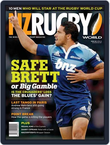 NZ Rugby World March 28th, 2010 Digital Back Issue Cover