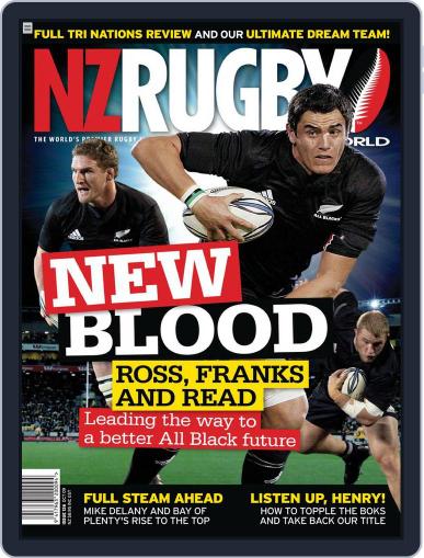 NZ Rugby World October 4th, 2009 Digital Back Issue Cover