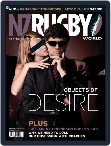 NZ Rugby World October 29th, 2008 Digital Back Issue Cover