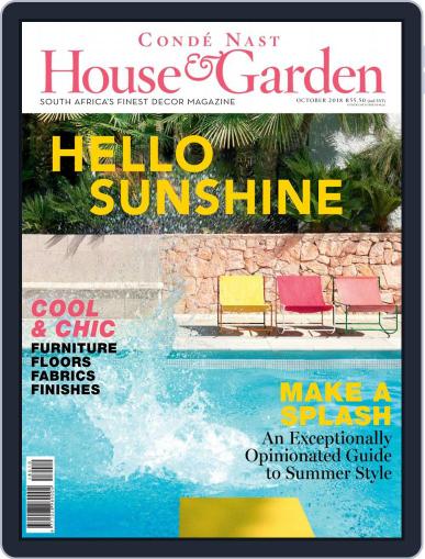 Condé Nast House & Garden October 1st, 2018 Digital Back Issue Cover