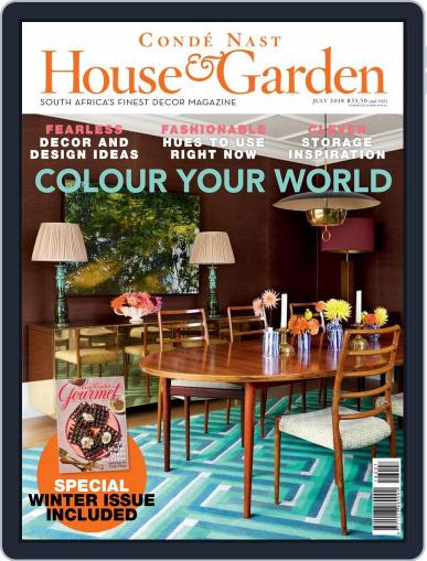 Condé Nast House & Garden July 1st, 2018 Digital Back Issue Cover