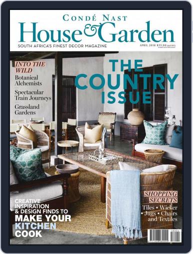 Condé Nast House & Garden April 1st, 2018 Digital Back Issue Cover