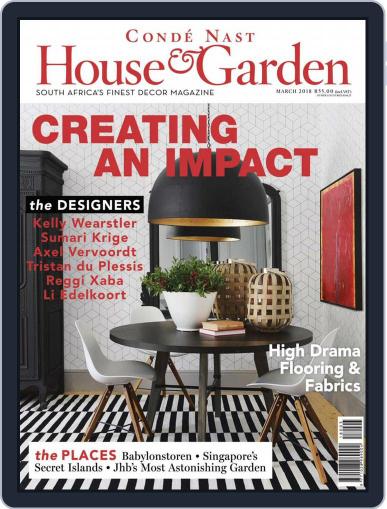 Condé Nast House & Garden March 1st, 2018 Digital Back Issue Cover