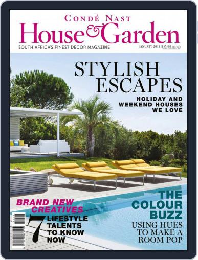 Condé Nast House & Garden January 1st, 2018 Digital Back Issue Cover