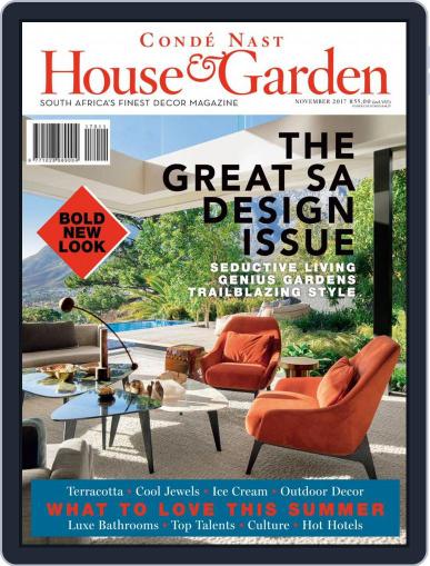 Condé Nast House & Garden November 1st, 2017 Digital Back Issue Cover