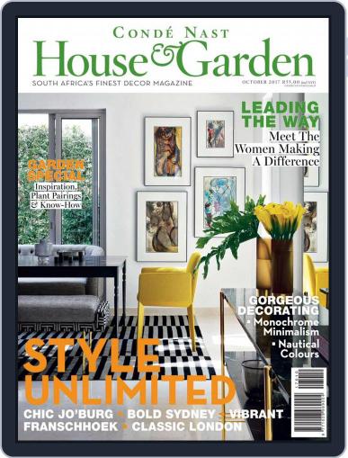 Condé Nast House & Garden October 1st, 2017 Digital Back Issue Cover