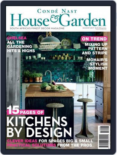 Condé Nast House & Garden August 1st, 2017 Digital Back Issue Cover