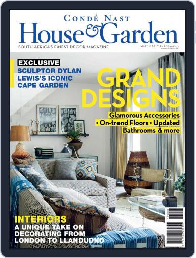 Condé Nast House & Garden March 1st, 2017 Digital Back Issue Cover
