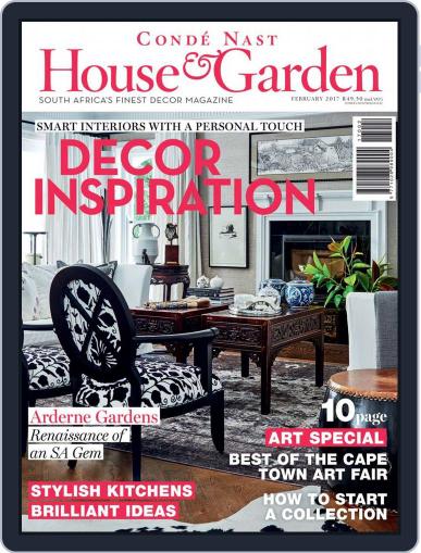 Condé Nast House & Garden February 1st, 2017 Digital Back Issue Cover