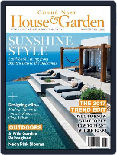 Condé Nast House & Garden January 1st, 2017 Digital Back Issue Cover