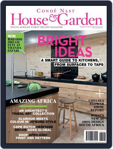 Condé Nast House & Garden July 17th, 2016 Digital Back Issue Cover