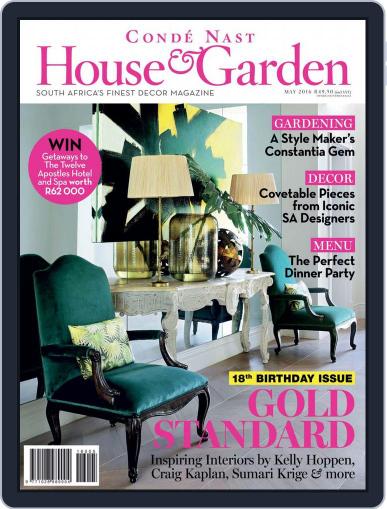 Condé Nast House & Garden April 20th, 2016 Digital Back Issue Cover